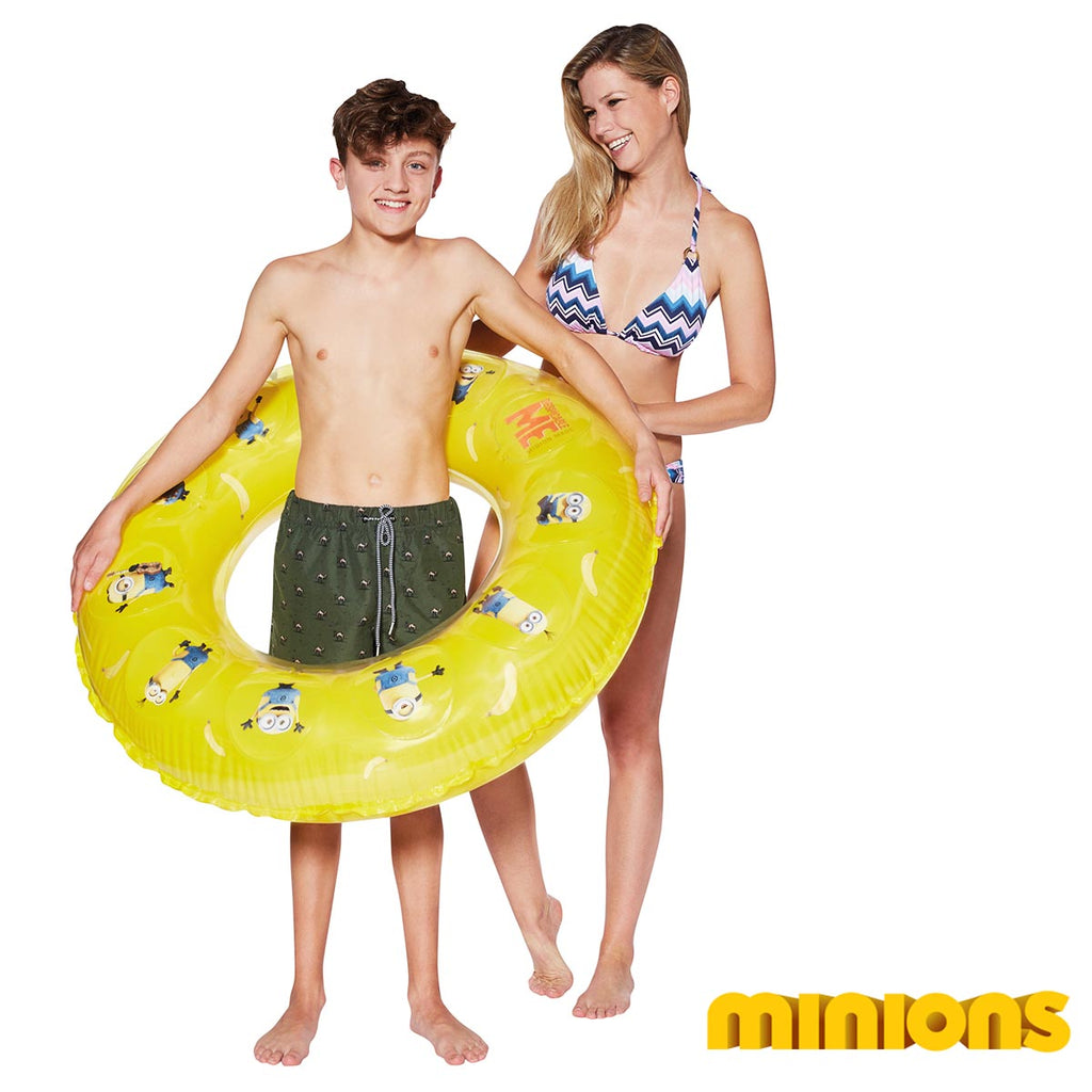 Riesiger Schwimmring Minions gelb Bilder Kinder