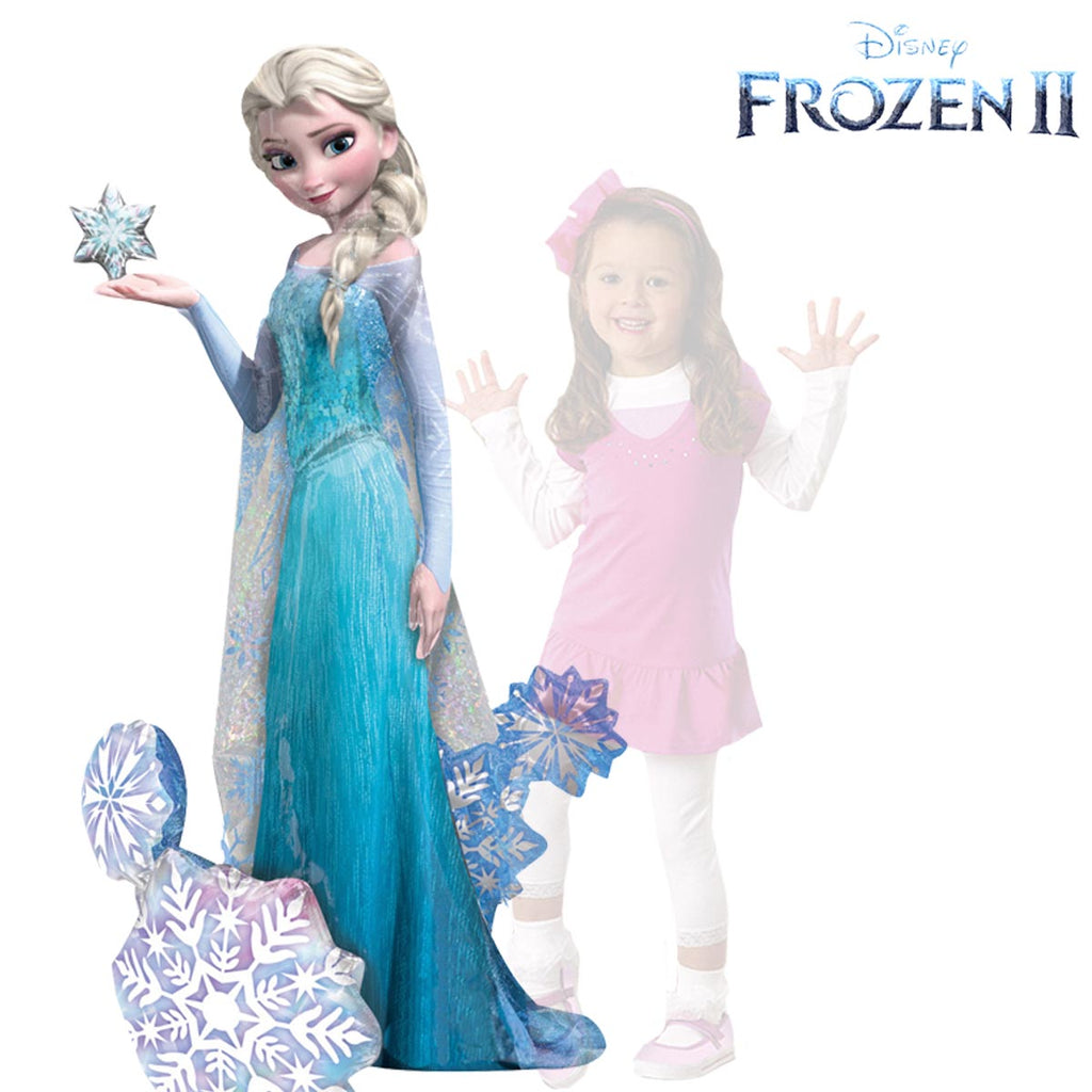Folienballon in Form von Elsa aus Frozen in ganz groß